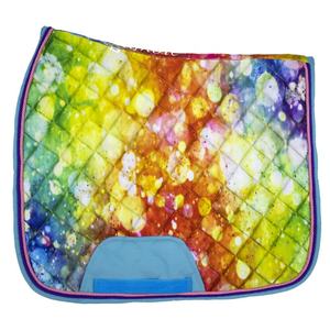 Almohadilla de sillín de sublimación de doma al por mayor estilo de salto occidental con forro de algodón de polialgodón relleno envío gratis en todo el mundo - Product Image 5