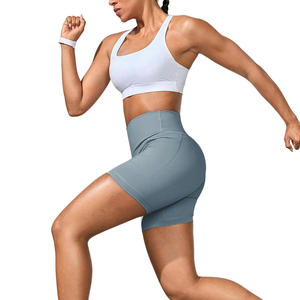 Shorts de Yoga de Cintura Alta para Mujer, Transpirables, de Secado Rápido, Personalizables con Logotipo, Ropa Deportiva de Alta Elasticidad para Gimnasio - Product Image 1