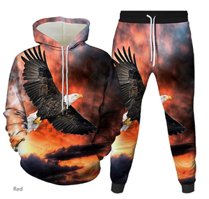 SPORTLICH WEAR New <b>Jersey</b> Sets <b>Women's</b> Autumn Sports Long Sleeve Hooded Printed Casual <b>Jacket</b> Tracksuit Kit-Polyester/Cotton - Product Image 3