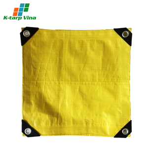 Superventas K-Tarp Viña OEM ODM Color amarillo Lona de PE de alta calidad Moldeado de corte personalizado de alta resistencia Origen de Vietnam - Product Image 1
