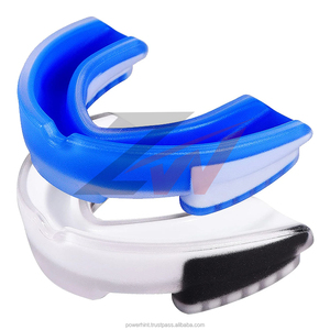 Double Layer <b>Mouth</b> <b>Guard</b> with Gel Shock Pads for Boxing <b>Sports</b> Protection Unisex Adult Lightweight Moldable Design - Product Image 5