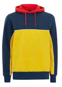 Sudaderas con capucha personalizadas de alta calidad Unisex, ropa de calle para hombre, sudaderas con paneles de contraste personalizados, capucha, estilo informal, logotipo de talla grande - Product Image 2