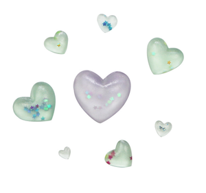 Molde de silicona para fondant 2026, varios tipos de corazones, herramientas de repostería DIY hechas a mano, decoración de pasteles de sirena, molde para muñecas Reborn, ecológico y personalizado. - Product Image 6