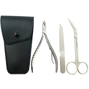 Professional Manicure <b>Pedicure</b> <b>Set</b> High Quality Stainless Steel Nail Clipper Kit - Product Image 1