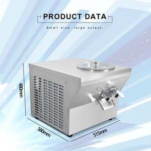 Machine à glace italienne et sorbetière de comptoir 20 L/H à alimentation et mélange verticaux - Product Image 5