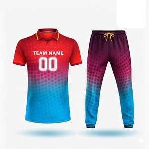 <b>Cricket</b> Uniform with Lightweight Comfortable 100% Polyester Anti-Bacterial Winter Print Logo Made in Pakistan - Product Image 5