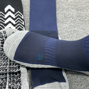 JZVINA Anti Slip <b>Crew</b> <b>Socks</b> With Geometric Pattern For Men <b>Women</b> Casual Wear Summer Breathable Knitted Non Slip <b>Socks</b> - Product Image 3