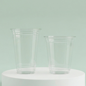 Wholesale High Clear 16oz Transparent Disposable PP <b>Plastic</b> <b>Cups</b> with Flat Lids <b>Cup</b> Cold <b>Drink</b> to Go for Coffee Juice Milk Tea - Product Image 1