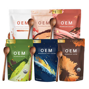Café en Polvo <span class=keywords><strong>de</strong></span> Hongos al por Mayor <span class=keywords><strong>de</strong></span> Fábrica, Suplemento Personalizado <span class=keywords><strong>de</strong></span> Hongos Reishi, Shiitake y Morchella, Extracto <span class=keywords><strong>de</strong></span> Hongos en Polvo <span class=keywords><strong>para</strong></span> Café - Product Image 2