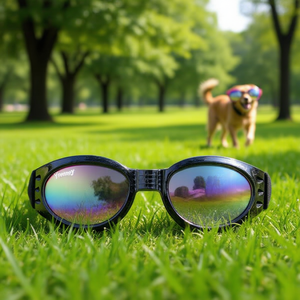 Yommy Pet <b>Glasses</b> 17cm Reflective Lenses For Dogs Accessories - Product Image 3