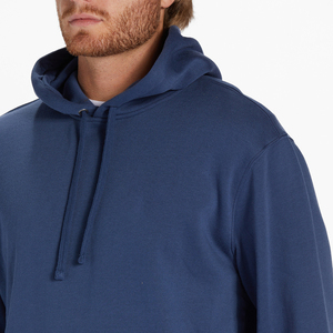 Sweat à capuche pour homme 100% Coton de qualité supérieure, brodé pour impression en relief, épais, thermique, streetwear d'hiver, teint uni - Product Image 5