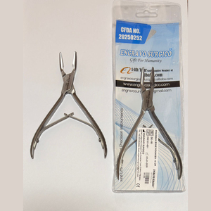 Rongeur à os Friedman de qualité supérieure, à action simple, en acier inoxydable, instrument chirurgical dentaire, rongeur à os Friedman 12R - Product Image 2