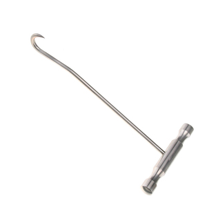 Crochet à os à extrémité unique de haute qualité certifié CE, classe I, pour chirurgie orthopédique, en acier inoxydable allemand, instrument manuel - Product Image 6
