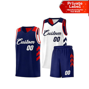 Uniforme de Baloncesto Personalizado con Número y Nombre, Jersey de Marca de Alta Gama OEM, Ropa Deportiva de Marca Privada OEM, Uniforme de Baloncesto Sublimado - Product Image 1
