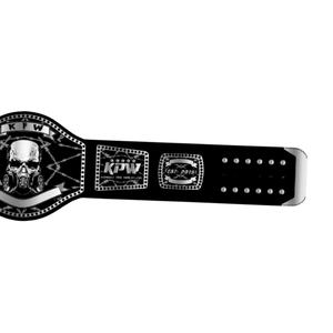 KPW Wrestling Championship Belt - Unique Skull Design High-Quality Durable Ideal for Collectors and Fans - Product Image 3