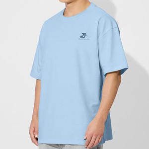 Camisetas Holgadas Transpirables en Oferta, Camisetas Holgadas Cómodas de Talla Grande para Hombre, Ropa Urbana Hecha en Pakistán - Product Image 2