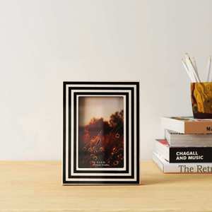 Most Selling Crescent Crafts Colorful Handmade Bone Inlay Customizable Size Vertical Photo <b>Frame</b> Mosaic Tabletop Decor Indian - Product Image 6