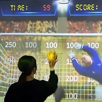 Superbe Tableau d'Affichage LED Interactif à Projection par Capteur pour Logiciel de Dessin Tactile, Personnalisable, pour Salles de Sport, Espaces Enfants et Cafés