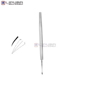 Instruments médicaux à aiguille pour l'extraction des débris superficiels de la cornée, double extrémité, double usage, spatule ophtalmique réversible pour corps étranger - Product Image 6