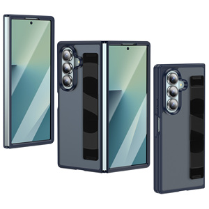 Étui transparent antichoc en TPU avec dragonne pour Galaxy Z Fold - Product Image 3