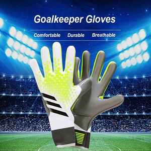 Wholesale Goalkeeper Gloves Professional Soccer Goalie Gloves Factory Direct Supplier Custom Logo Goalkeeper Gloves Professional - Product Image 2