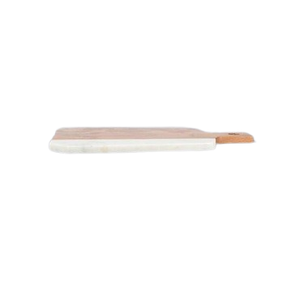 Bandeja de Servir de Mármol Hecha a Mano de Lujo y Tabla de Charcutería, Plato Decorativo de Piedra de 10 mm de Grosor para Uso en el Hogar y Hoteles, Agra Heritage - Product Image 3