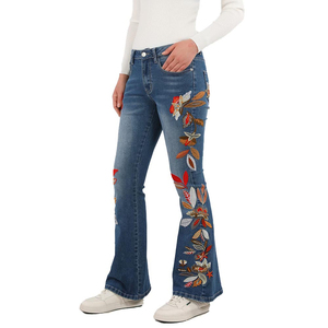 2026 Casual Wide Leg Pants High Waist Loose Straight Denim Breathable Oversize <b>Long</b> Trousers Pants - Product Image 1