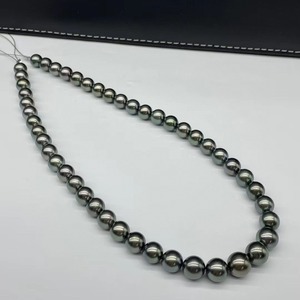 Collier de perles de ballon d'eau douce pour femmes, style rétro français, pour chaîne Xiaomi, perle extraterrestre à forte luminosité, bijoux de luxe - Product Image 1