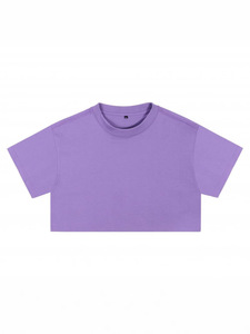 T-shirt court personnalisé pour femme, manches courtes, col rond, coupe classique, 100 % coton jersey, respirant, décontracté, printemps-été - Product Image 2