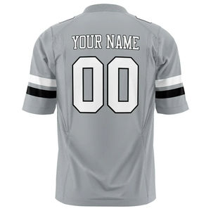 Maillots de football américain personnalisés avec nom du joueur, protection UV, 100% polyester, vente en gros, uniforme de haute qualité, respirant, taille plus - Product Image 3