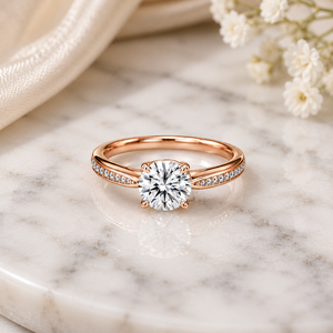 925 Silver <b>Fine</b> Jewelry Trendy Romantic Style Hidden Halo Design Moissanite Diamond <b>Ring</b> for Wedding Engagement Anniversary Gift - Product Image 3