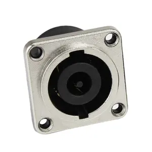 All metal housing 8 pin speakon connector