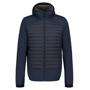 <strong>Men</strong> Hot Seller Insulated Windproof Zipper <strong>Lightweight</strong> Softshell Hybrid <strong>Jackets</strong> <strong>for</strong> Hiking Outdoor Activity 4 Seasons Midlayer - Product Image 6