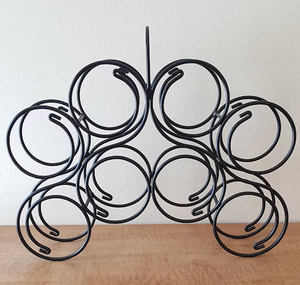 Estante para vinos de mostrador, exhibidor metálico para botellas de vino, colección para el hogar, soporte metálico de alta calidad para vinos - Product Image 6