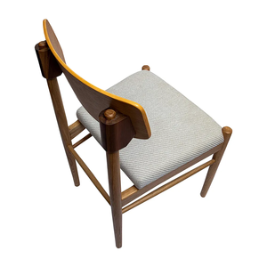 Silla de Comedor de Madera Maciza de Primera Calidad con Tela, Diseño Moderno para Hogar, Hotel, Restaurante, Centro Comercial, Escuela, Gimnasio, Uso Comercial - Product Image 6