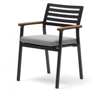 Juego de Sillas y Sofá para Comedor de Exterior a Precio de Mayoreo, con Estructura de Madera de Teca, para Muebles de Hogar - Product Image 1