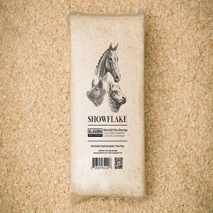 Pacas de virutas de madera comprimidas para uso como lecho para animales, caballos, aves de corral y conejos - Product Image 1