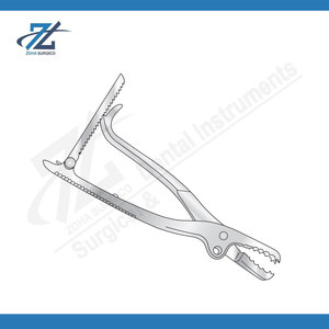 Pinza para Huesos Farabeuf-Lambotte de 260 mm, Acero Inoxidable, Instrumento Quirúrgico Ortopédico Reutilizable, Fabricada en Pakistán - Product Image 3