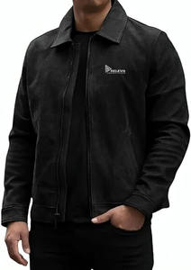 Chaqueta de Cuero Genuino con Logotipo Personalizado – Piel de Vacuno, Cordero y Cabra – Proveedor para el Mercado Estadounidense - Product Image 3