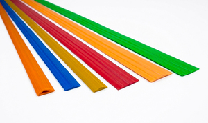 PVC Taj Flat Beading Strip <b>Plastic</b> Decorative Moulding for Ceiling Wall Panels Door Frames Furniture Edge Finishing <b>Profile</b> - Product Image 2