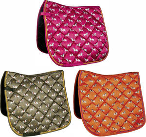 Almohadillas de Montar a Caballo de Alta Calidad Allure Cheval, Sublimación Completa, Gran Calidad, Almohadillas de Montar a Caballo Cranberry para Uso General - Product Image 3