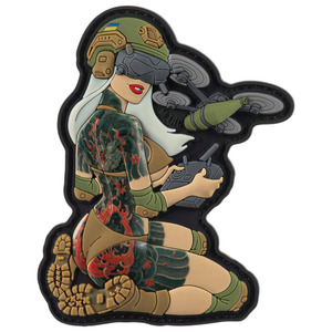 Professional Manufactured <b>Top</b> Selling Rubber <b>Skull</b> Embroidered Patch Custom Processing Eco-Friendly Iron-On Felt Fabric Clothing - Product Image 5