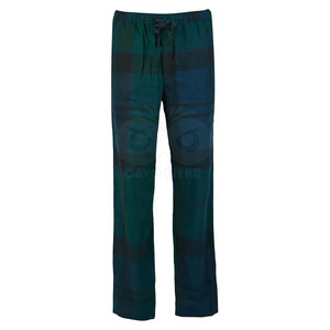 Ensemble pyjama en coton à manches longues pour hommes, vêtements de nuit à boutons sur le devant avec pantalon à taille élastique pour toutes les saisons - Product Image 4