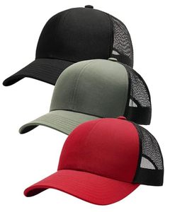 RIFAT SPORTS WEAR Gorra Trucker Negra Acolchada con Malla Coral en la Parte Trasera, Ajustable, Unisex, para Adultos, 6 Paneles, Transpirable/Impermeable, 100% Poliéster - Product Image 6