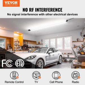 Confezione da 10 Luci Lineari LED da 4FT 40W 4500 LM, Lampada da Officina, Plafoniera a Sospensione, Luci da Soffitto 59 Power Cor Collegabili - Product Image 2