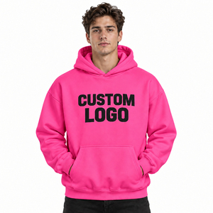 Nouvelle Arrivée 2026 – Sweat à Capuche Homme Hiver en Molleton Uni 100% Coton Coupe Oversize Respirant avec Poches Anti-Rétrécissement Personnalisable - Product Image 4