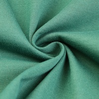 Kain Jersey Katun 100% Sisir Berat Sedang 300GSM, Tenun Polos 185cm, Ultra Lembut, Sudah Dicuci, Dapat Diwarnai, Batik, Bernapas, untuk Kaos