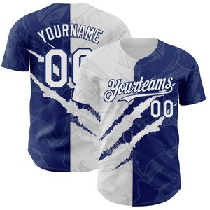 Maillot de baseball personnalisé OEM, entièrement boutonné, imprimé en sérigraphie, antibactérien, manches courtes, col en V, 100% coton biologique, tous sports - Product Image 5