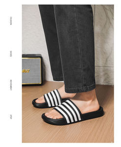 Sandales de récupération sportive pour hommes, légères, à semelle épaisse et coussinée, confortables après l'entraînement, en EVA, pour l'été, vente en gros usine - Product Image 2