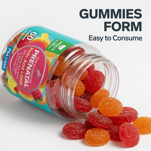 Gomitas Multivitamínicas Prenatales con Ácido Fólico, DHA, Omega 3, Suplemento para el Embarazo, Marca Privada OEM - Product Image 2